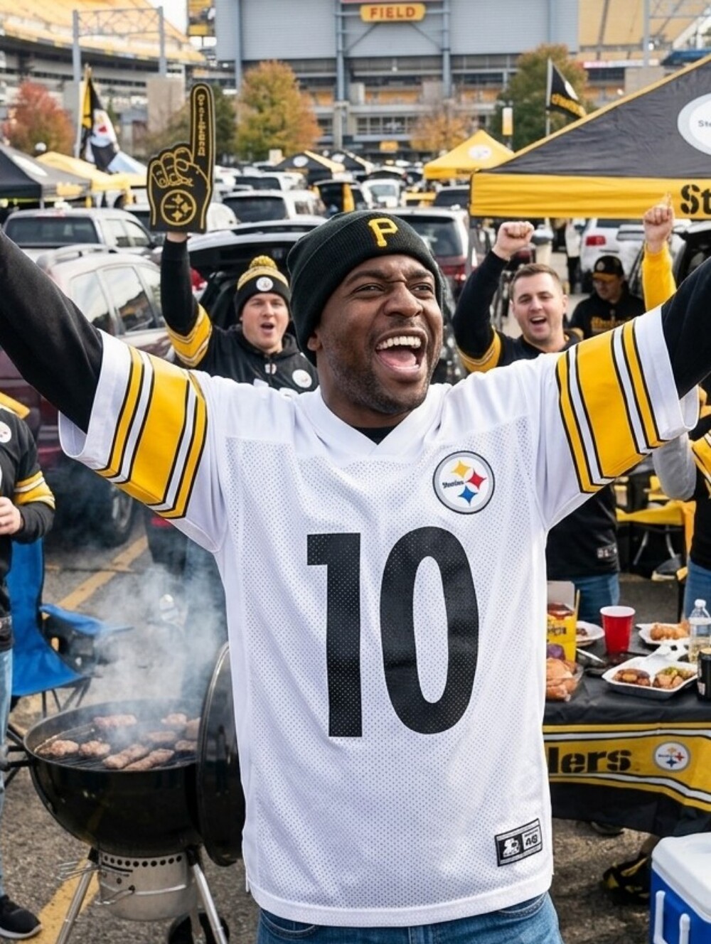 STARTER 🏈 Kordell Stewart, Pittsburgh Steelers #10 White Away Football Jersey
